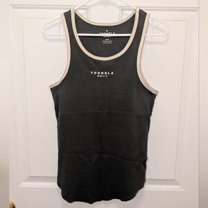 YoungLA 313 Rocket Rib Tank (Forest Green)